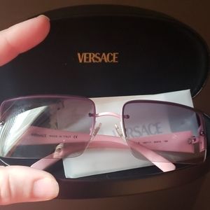 Versace pink sunglasses